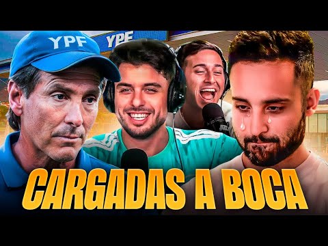 😂 Las MEJORES CARGADAS A BOCA POR QUEDAR AFUERA ANTE RACING EN CEF💣  VENGANZA DE RENZO, CHUTE Y ALAN