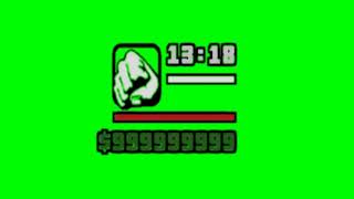 Green Screen Video(HD) - GTA SA - Guns/Time/Money 
