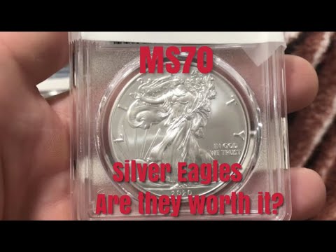 Emergency! Graded MS70 American Silver Eagles! Are they worth the money?