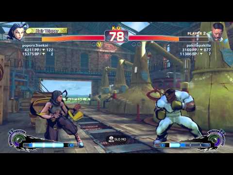poporo3isekai (RO) vs pakillapakilla (DU) | SSF4: Arcade Edition PC - Ranked Match