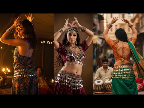 `Mesmerizing Mirage: A Hypnotic Dance to the Beat of the Tabla