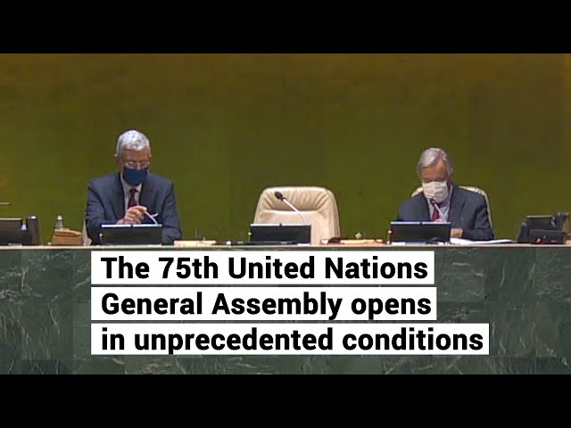 Landmark UNGA75 underway