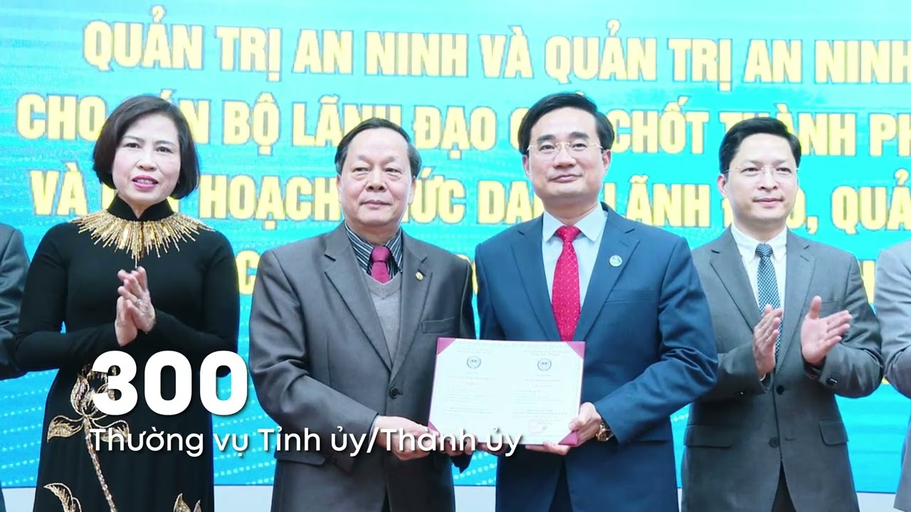 HÀNH TRÌNH 5 NĂM XÂY DỰNG VÀ PHÁT TRIỂN VIỆN AN NINH PHI TRUYỀN THỐNG (INS)