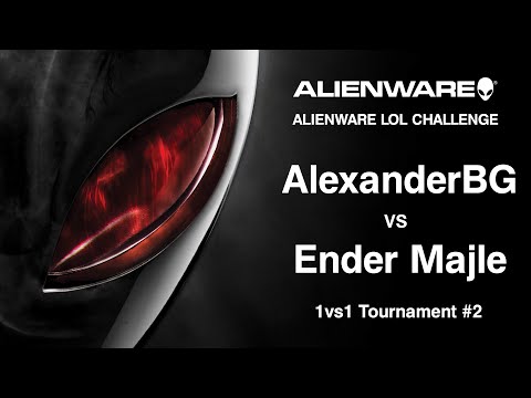 Alienware LoL 1vs1 #2 - AlexanderBG vs Ender Majle