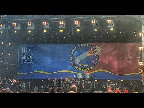 2000 drummers aan zee