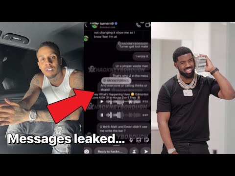 Turner n9 & Tion Wayne Beefing On Instagram Dms (DMS LEAKED)