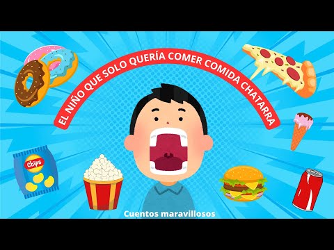 Children's Stories - The Boy Who Only Wanted to Eat Junk Food - Wonderful Stories