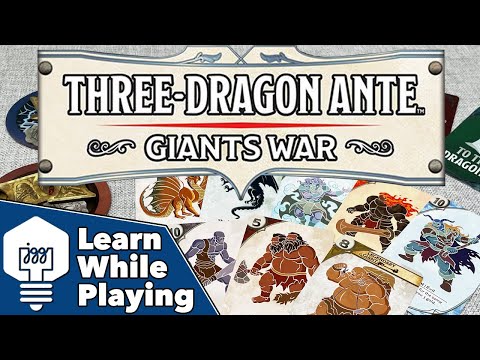 Three-Dragon Ante: Giants War - Learn While Playing!
