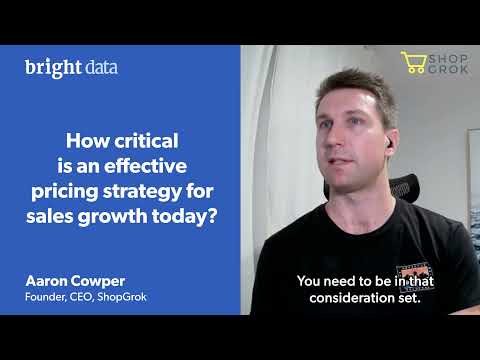 Setting Prices For Products Online With Aaron Cowper