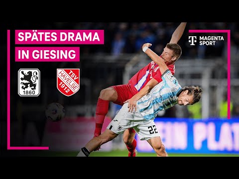 TSV 1860 München - TSV Havelse, Highlights mit Live-Kommentar | 3. Liga | MAGENTA SPORT