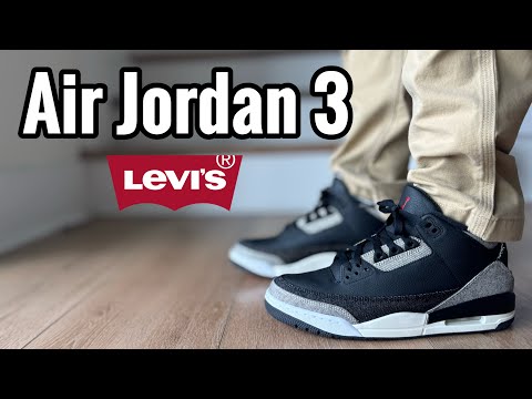 Air Jordan 3 x Levi’s “Black Denim” Review & On Feet