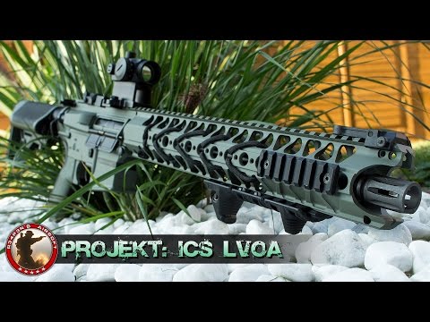 [Projekt] ICS Warsports LVOA SAEG Part1 - 6mm Airsoft German/Deutsch