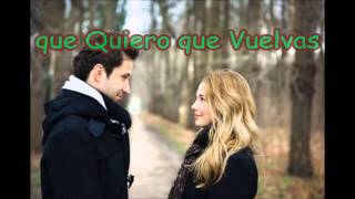QUIERO QUE VUELVAS - Funambulista (Letra)