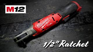 1/2" Powerhouse? NEW Milwaukee M12 FUEL Ratchet Review 3054-20