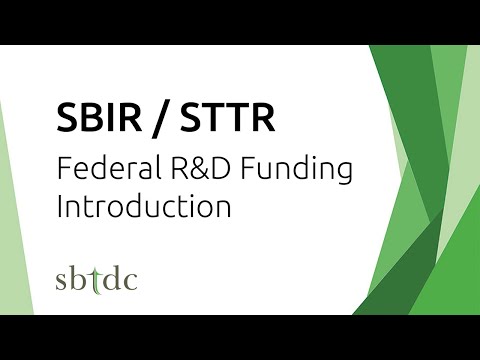 SBIR STTR Programs Overview
