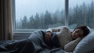 Deixe a Chuva Acalmar o seu Sono! Chuva Forte na Janela do Quarto para Dormir de forma Profunda