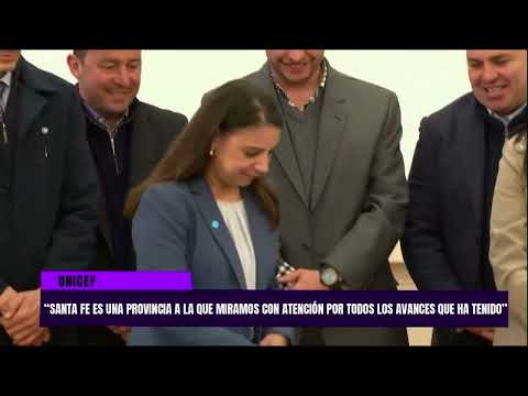 UNICEF   SANTA FE ES UNA PROVINCIA A LA QUE MIRAMOS CON ATENCIÓN POR TODOD LOS AVANCES QUE HA TENIDO