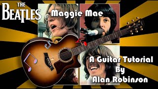 How to play: Maggie Mae by The Beatles - (easy)