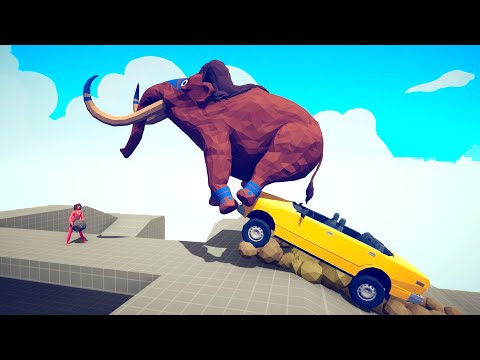 CAR and STONER vs EVERY UNIT 🚗🚗🚗 | Totally Accurate Battle Simulator TABS