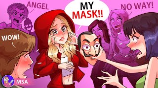no one knew i am the prettiest girl until i removed my mask
