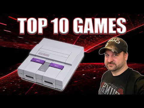 The Top 10 Greatest SNES (Super Nintendo) Games