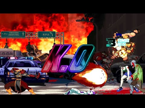 Ryu LVL2 & Shermie vs SF3 Shadow Lady & Frieza Z2