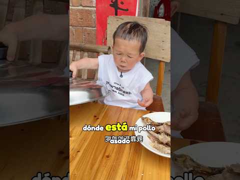 ¡Te estás comiendo mi pollo asado!