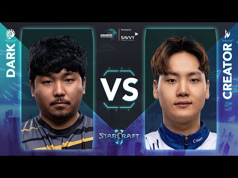 Dark vs Creator // Gamers Without Borders 2023 – StarCraft II – Day 2