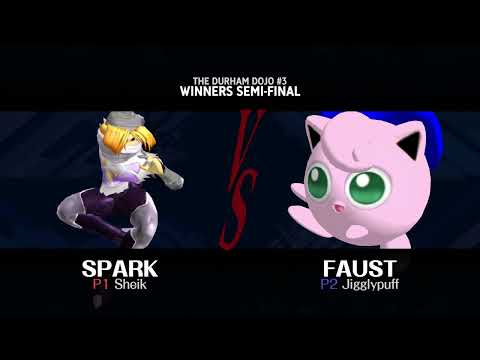The Durham Dojo #3 Winners Semis - Spark (Sheik) vs Faust (Jigglypuff)