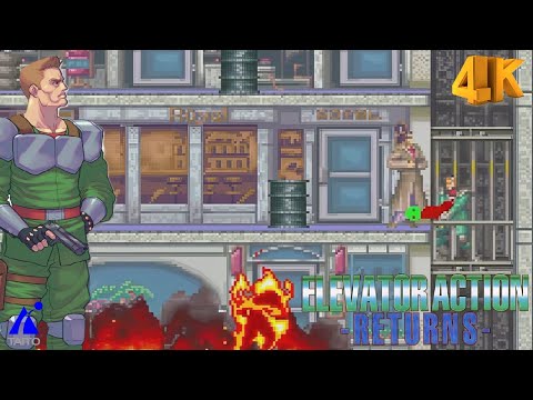 Elevator Action Returns - Jad [STEAM / 2022] 4K 60FPS No Death