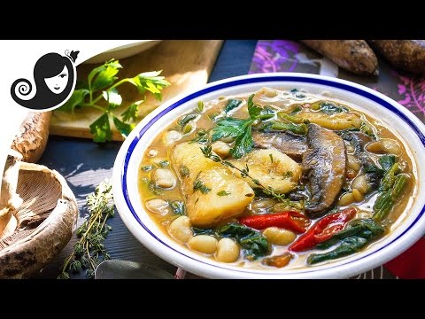 Kat-Kat Manioc — Mauritian Cassava (Yucca) Stew/Soup | Vegan/Vegetarian Recipe