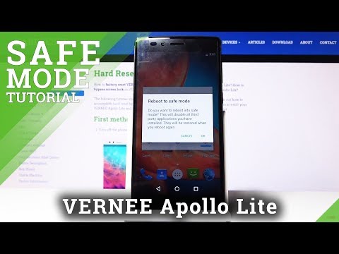 Safe Mode in Vernee Apollo Lite – Disable Third-Party Apps