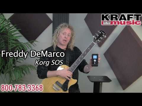 Kraft Music - Korg SOS Recorder Demo with Freddy DeMarco