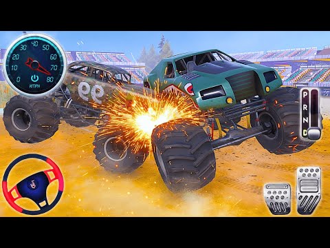 US Army Monster Trucks: EXTREME Demolition Derby 2025!