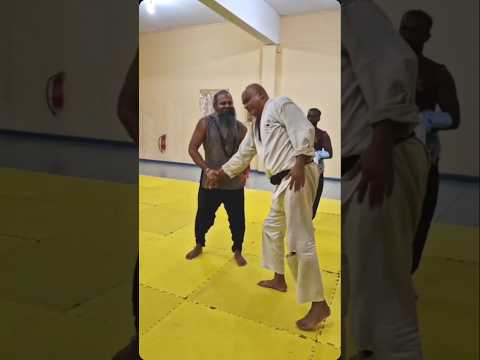 Kalari meets Aikido — a graceful collision of ancient flows.#Kalaripayattu #Aikido