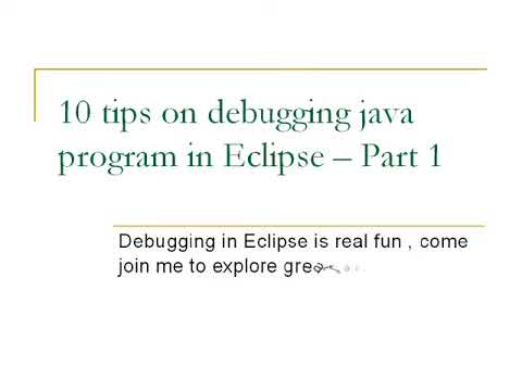 10 Practical Tips To Debug A Java Program In Eclipse Ide
