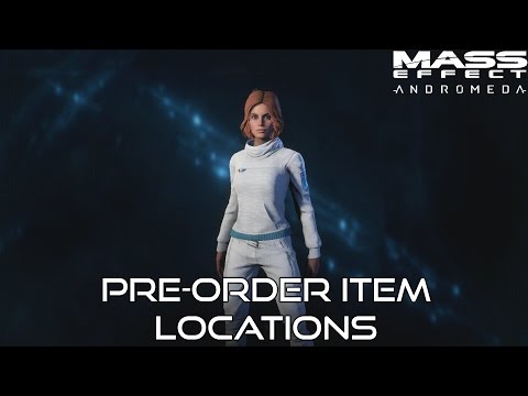 Mass Effect: Andromeda - Pre-Order DLC Items & Their Locations (Armor, Weapons, Pet Pyjack)