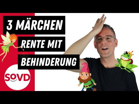 Three fairy tales about retirement with a severe disability