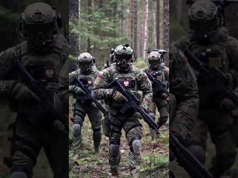 Polish Warriors 🇵🇱❤️🇵🇱 #polish #military #army #specialforces #poland #shorts #soldier #angel