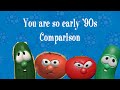 You Are So Early 90s Original Comic Comparison