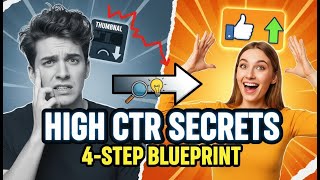 How to Design YouTube Thumbnails: The 4-Step Blueprint for High CTR