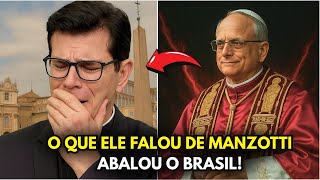 PAPA LEÃO XIV MENCIONA PADRE MANZOTTI EM SEU DISCURSO… E O QUE ELE DIZ CHOCA O BRASIL!