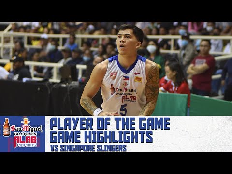 PLAYER OF THE GAME: Jason Brickman with 16 points, 4 rebounds & 5 assists vs. Singapore Slingers