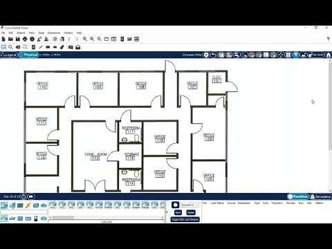 Packet Tracer Physical mode
