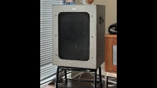 Tom's 1965 Altec 604E Super Duplex in original 614 cabinets and his 605s.