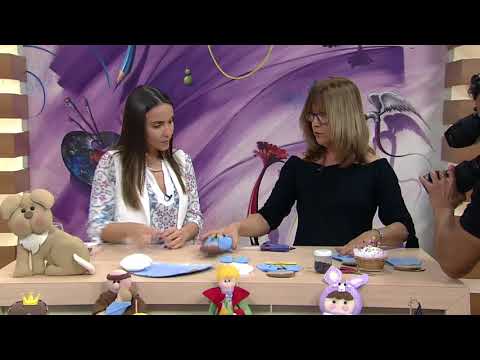 Nossa Senhora Aparecida em feltro por Carmem Silvia - 30/09/2017 - Mulher.com - P1/2