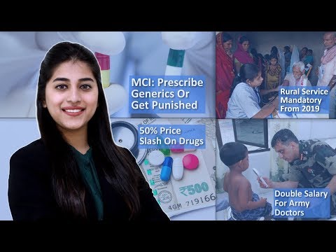 Episode 29: MCI Says Prescribe Generics Or Get Punished, Double Salary For Retired Doctors, Rural Service Mandatory From 2019, And MORE