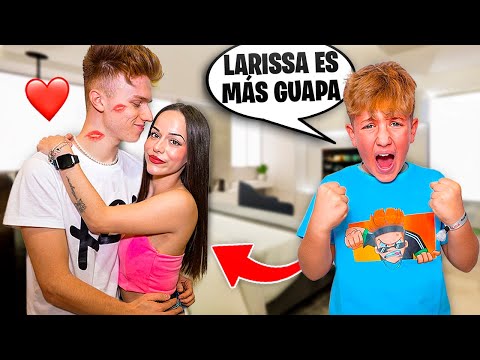 MI HERMANO DE 10 AÑOS CONOCE A MI NUEVA NOVIA... la odia