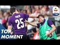 Chiesa Celebrates With His Little Brother After Scoring From Great Move! | Top Moment | Serie A