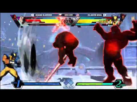 UMVC3 EVO 2015 Semis EG Justin Wong vs BE Kane BlueRiver